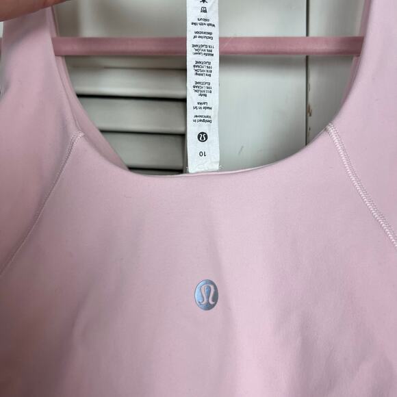 Lululemon Align Tank Top Flush Pink Size 10 - Picture 4 of 6